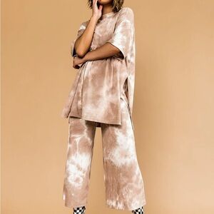 Dressed in LALA Iced Latte Ribbed Playsuit